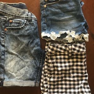 Lot of girls shorts